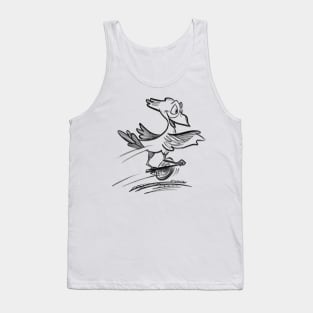 Bird on a Onewheel Tank Top